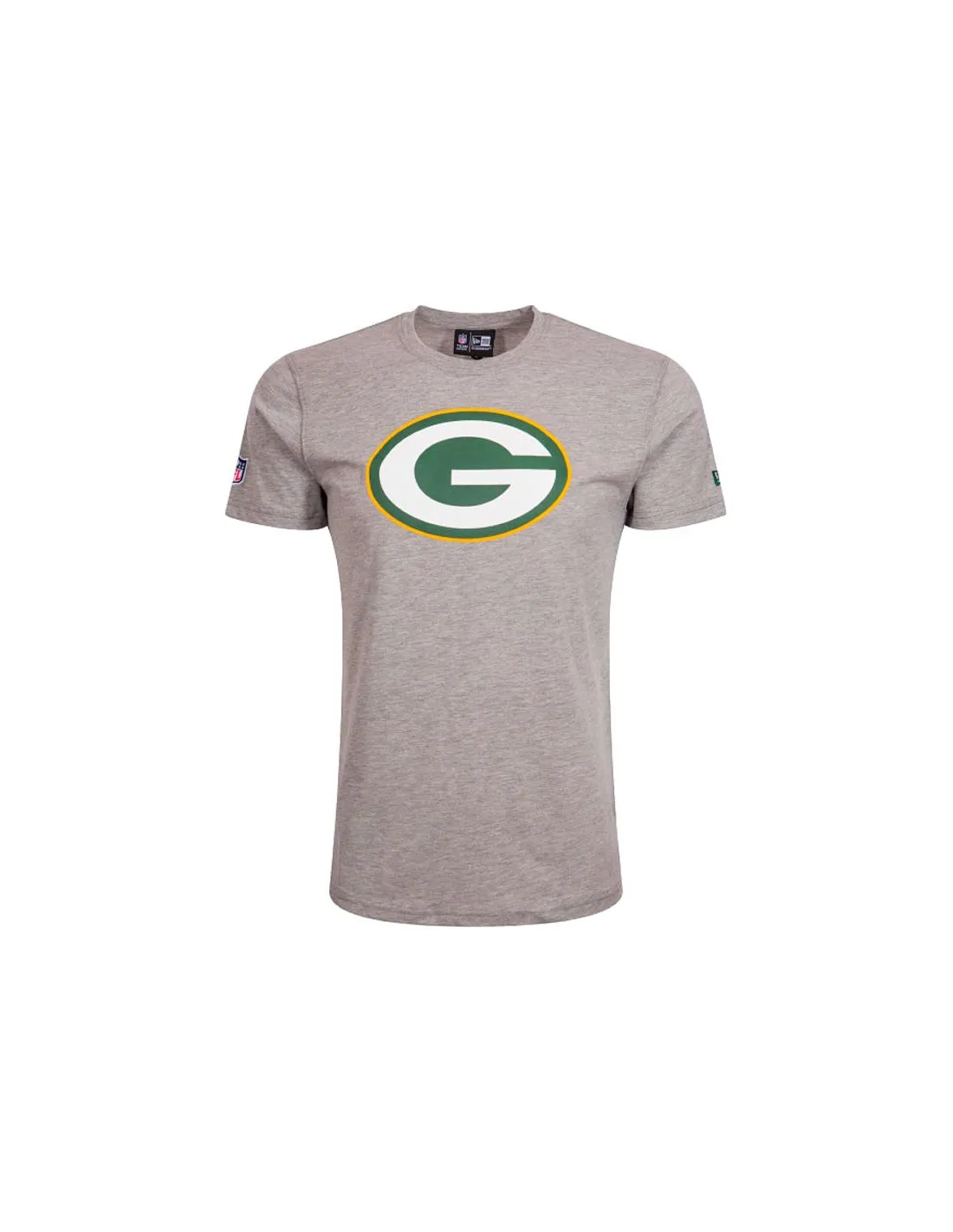 Camiseta New Era NFL Green Bay Packers Regular Hombre Gris