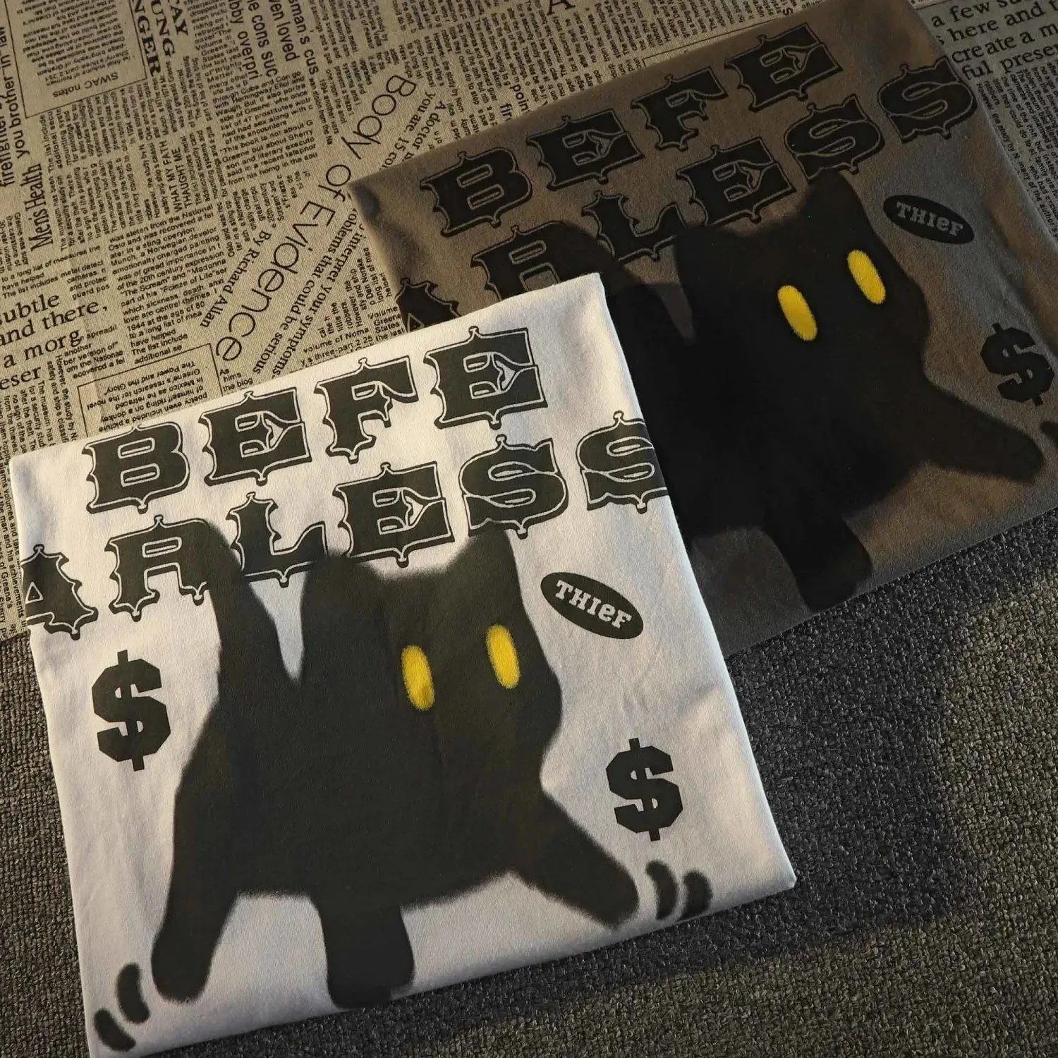 Camiseta Oversize Cat