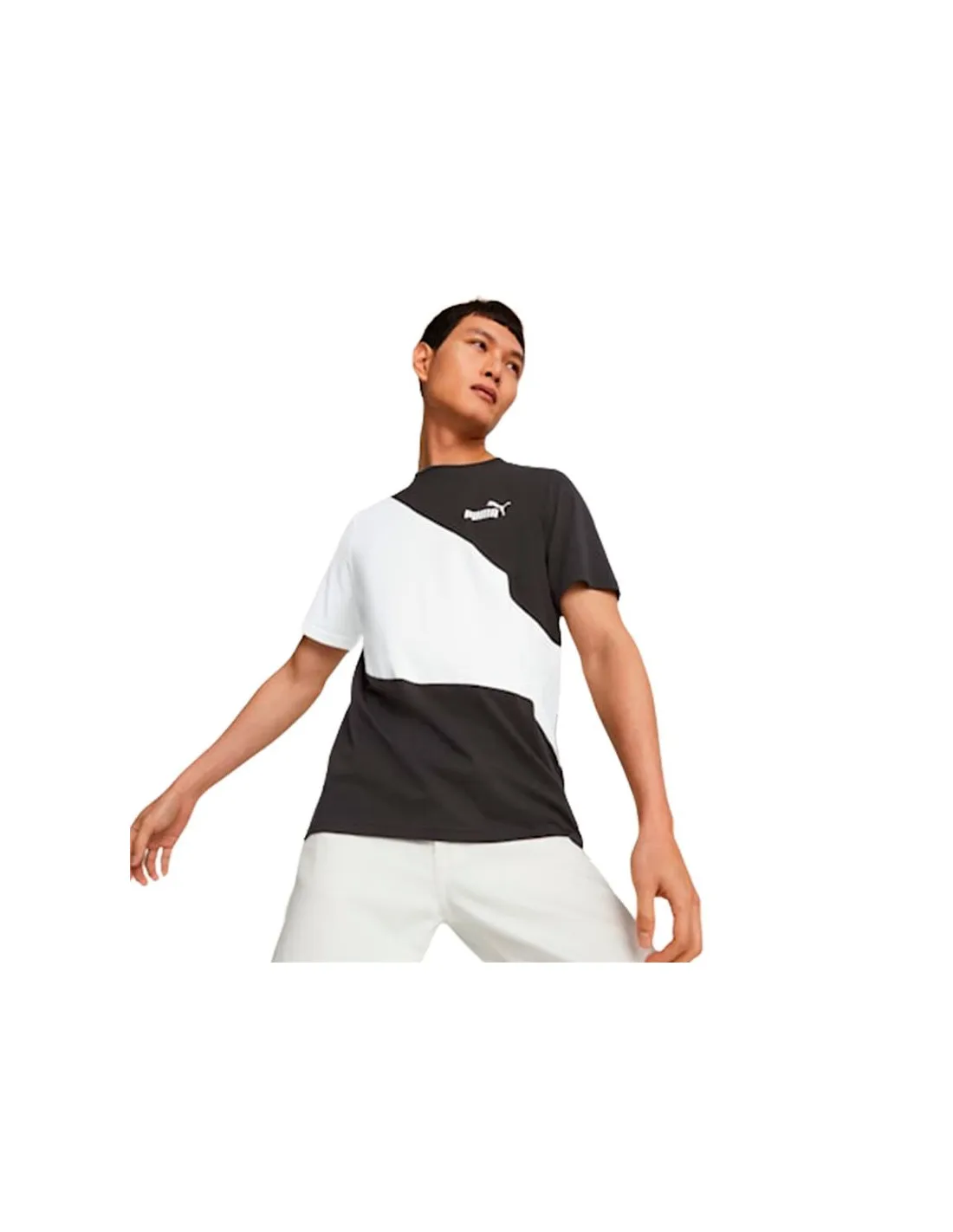 Camiseta Puma Power Cat Hombre Black