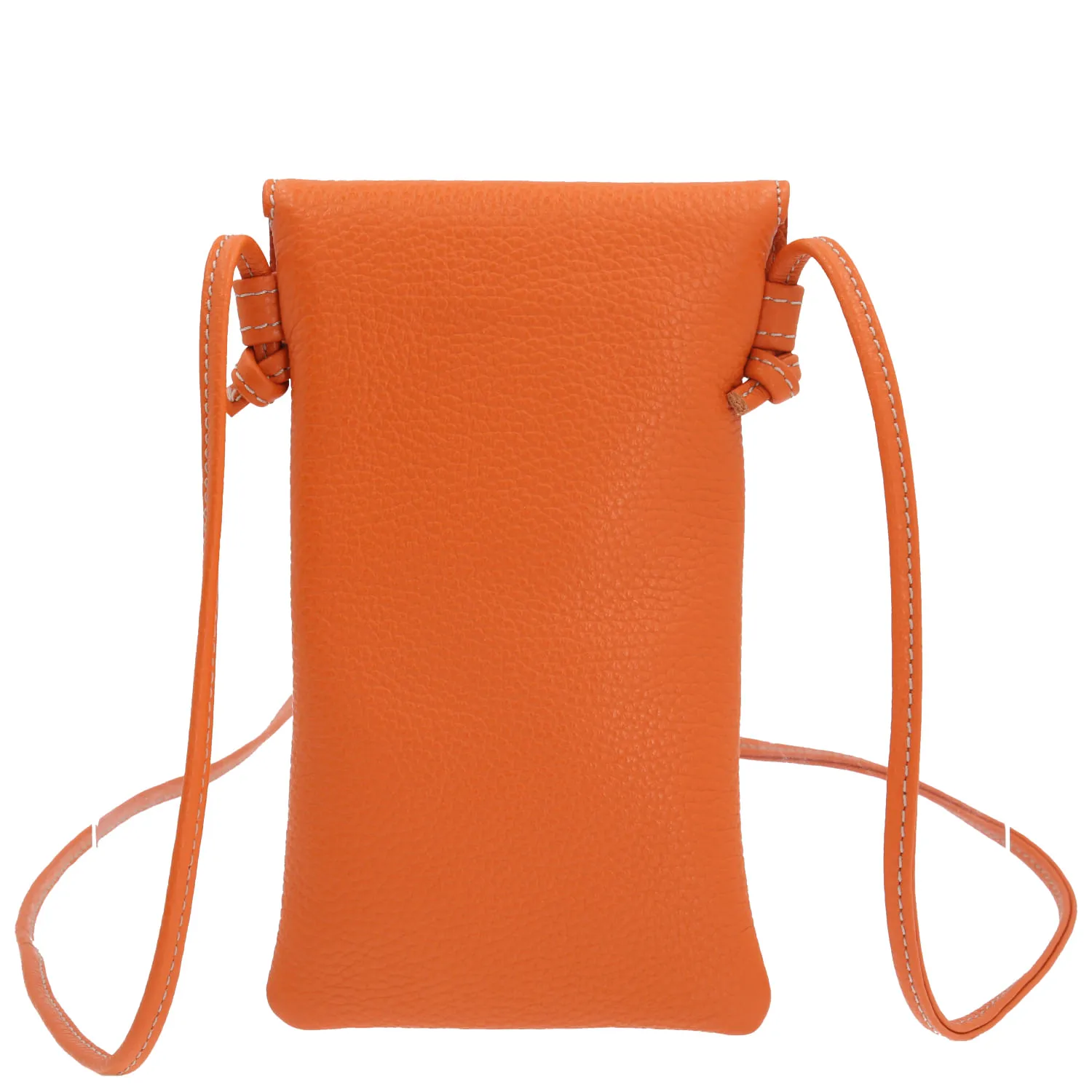 Cartera Cuero Mujer Manarola Cross Naranjo Hush Puppies