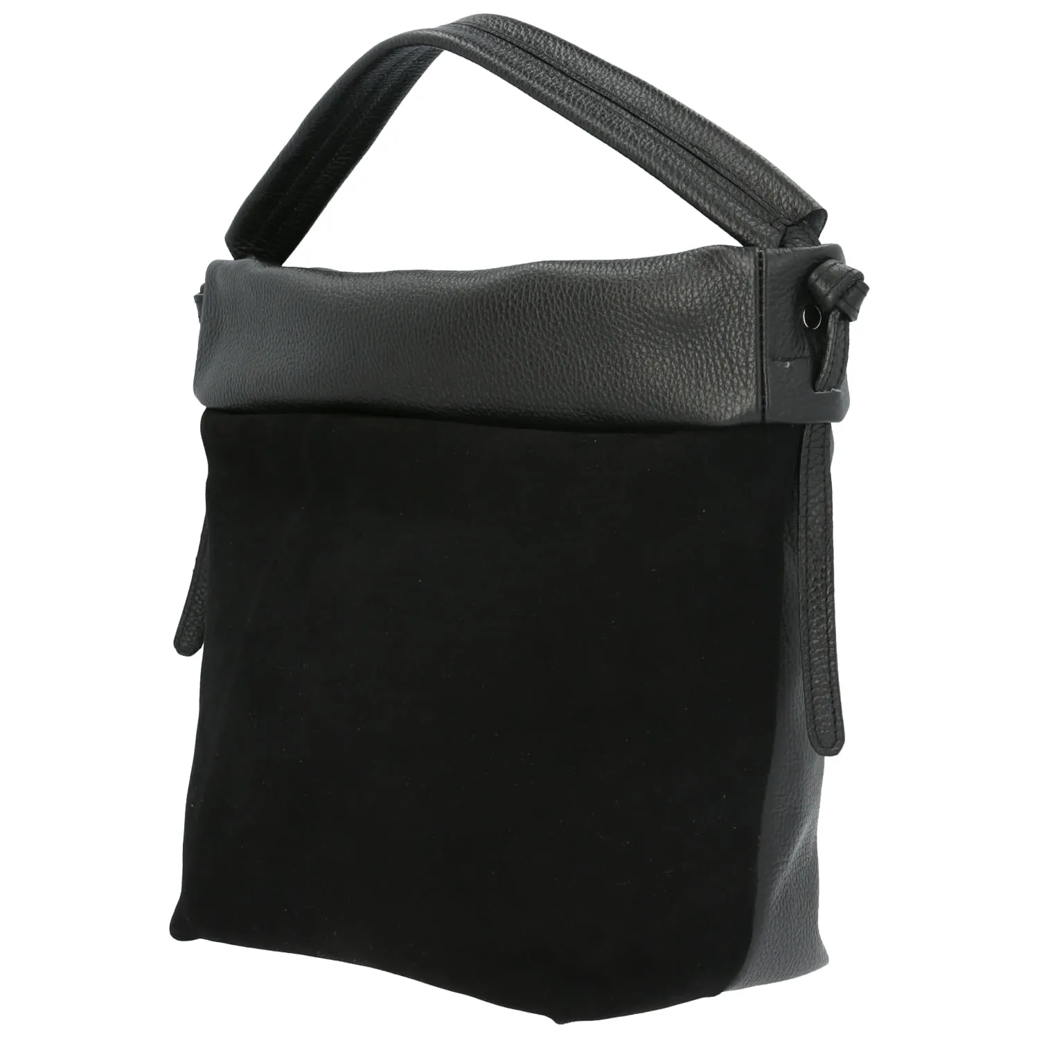 Cartera Cuero Mujer Uffizi Hobo Negro Hush Puppies