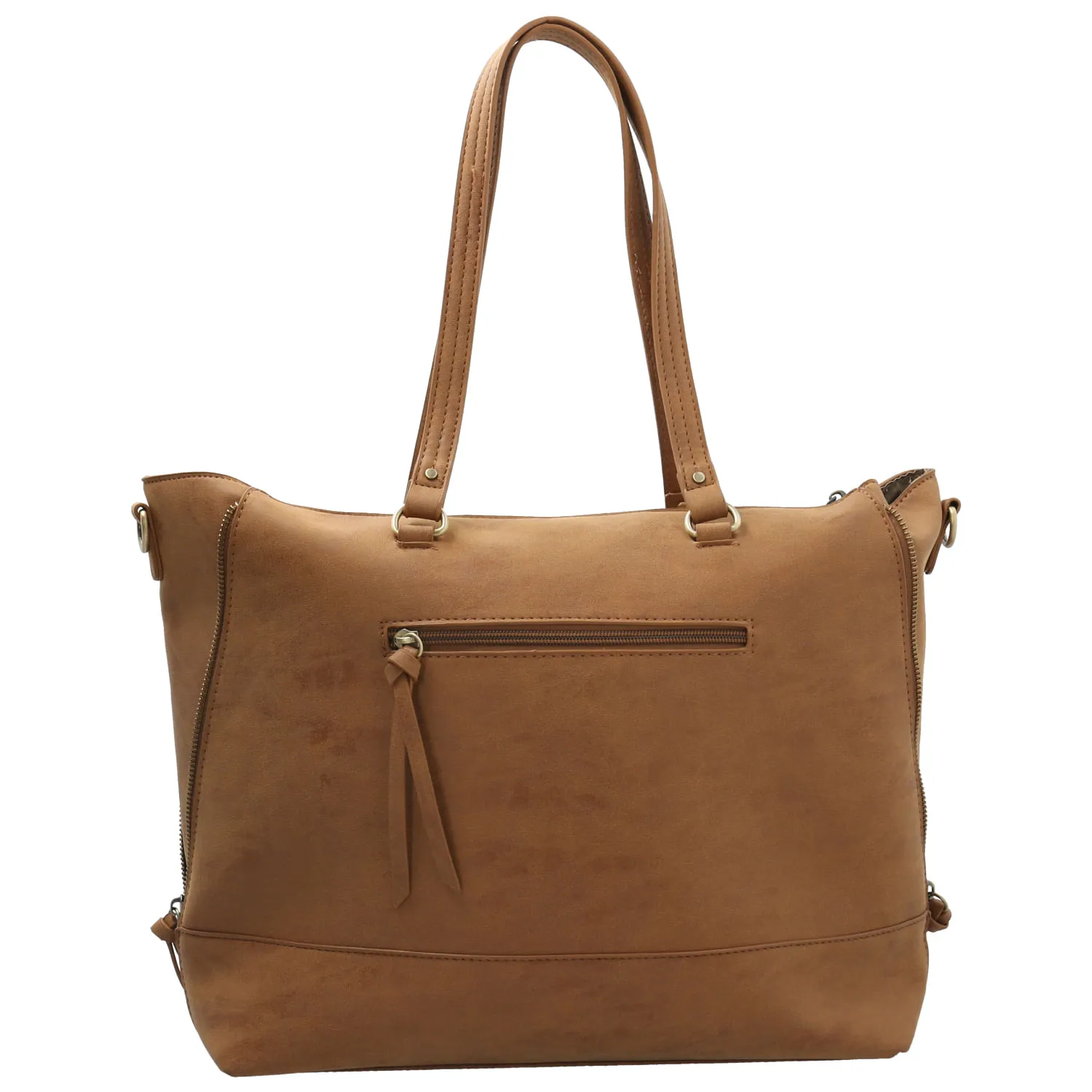 Cartera Ecocuero Mujer Craven Tote Café Hush Puppies