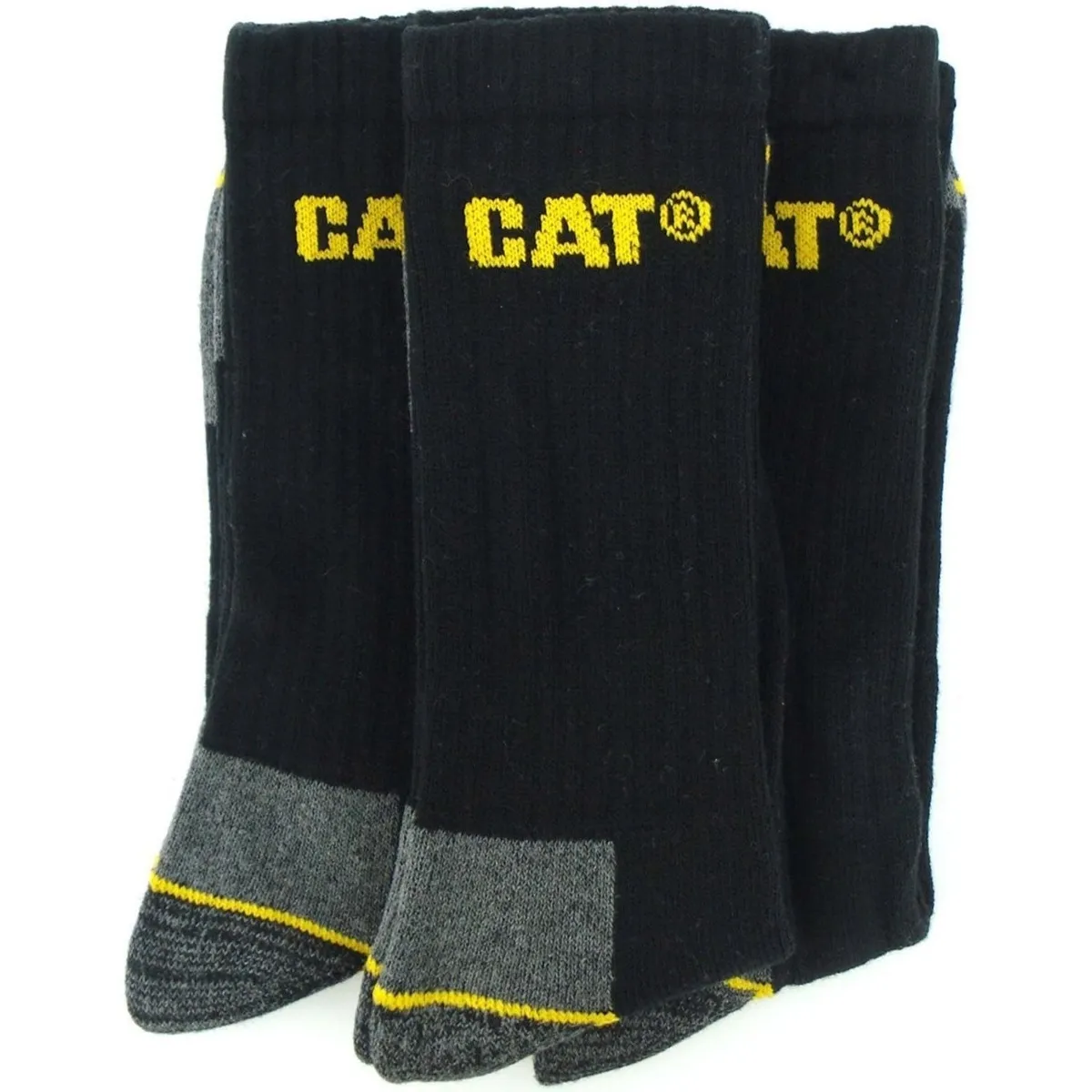 CAT CREW SOCKS 3PR PKS