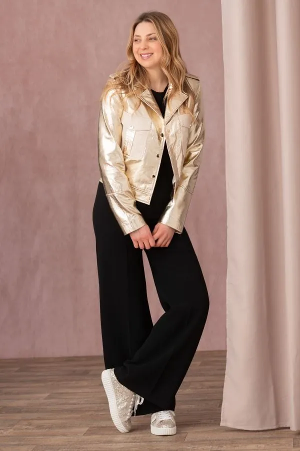 Chaqueta Mujeres Cityzen Majestic Agneau Perle Or/Ecru