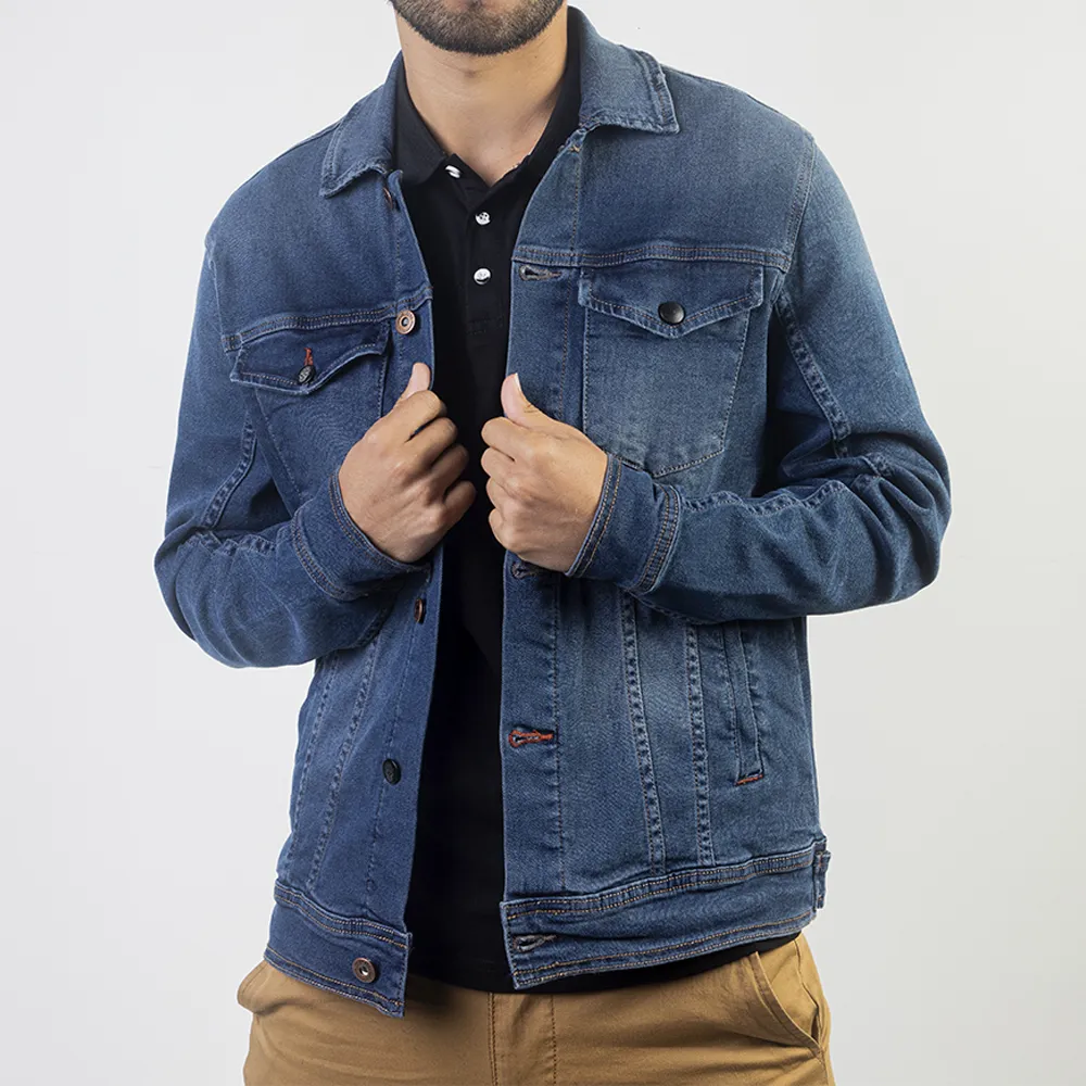 Chaqueta Slim Denim Jw Reel Dark