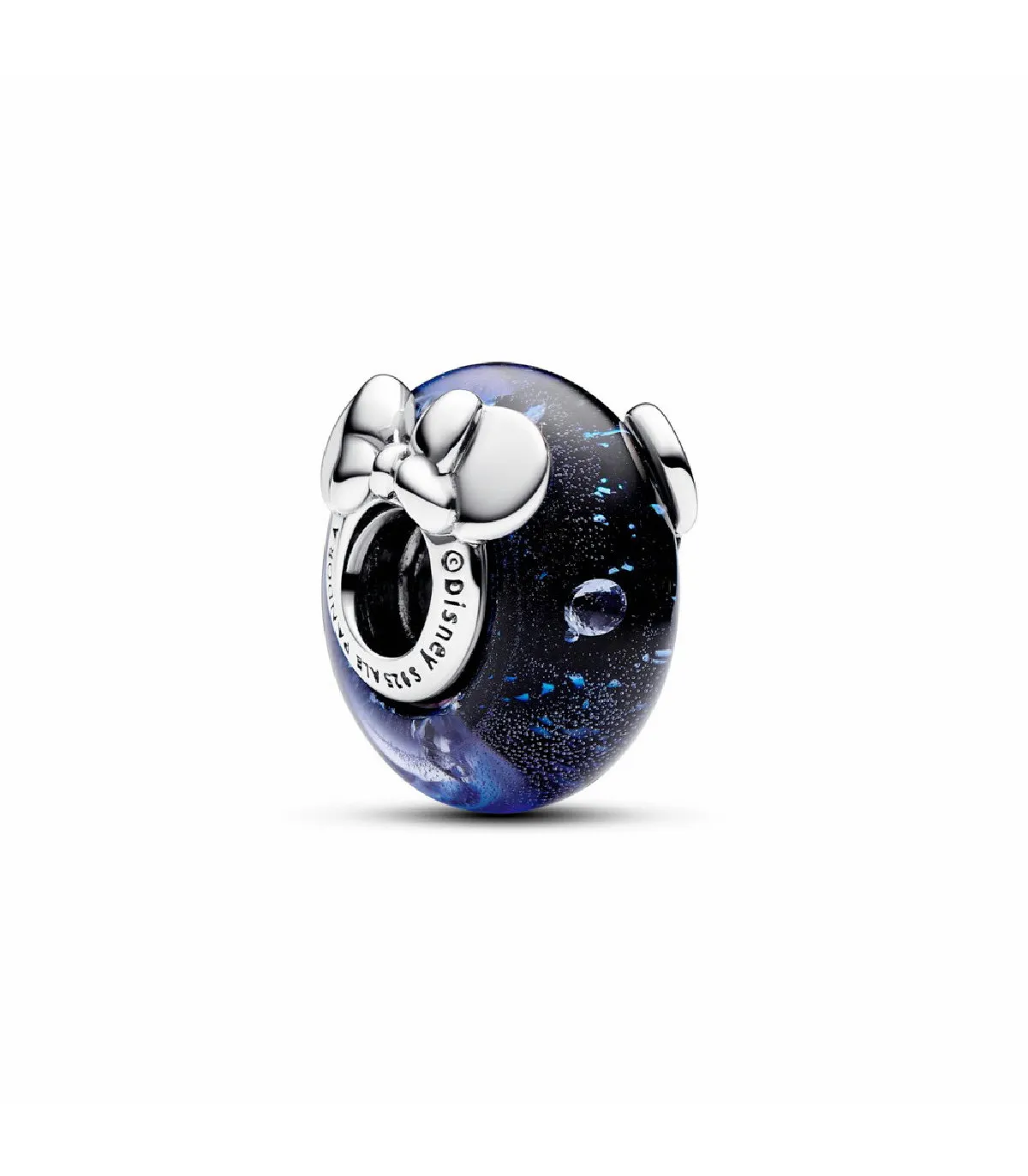 CHARM PANDORA CRISTAL MURANO AZUL MICKEY & MINNIE MOUSE DE DISNEY  792958C01