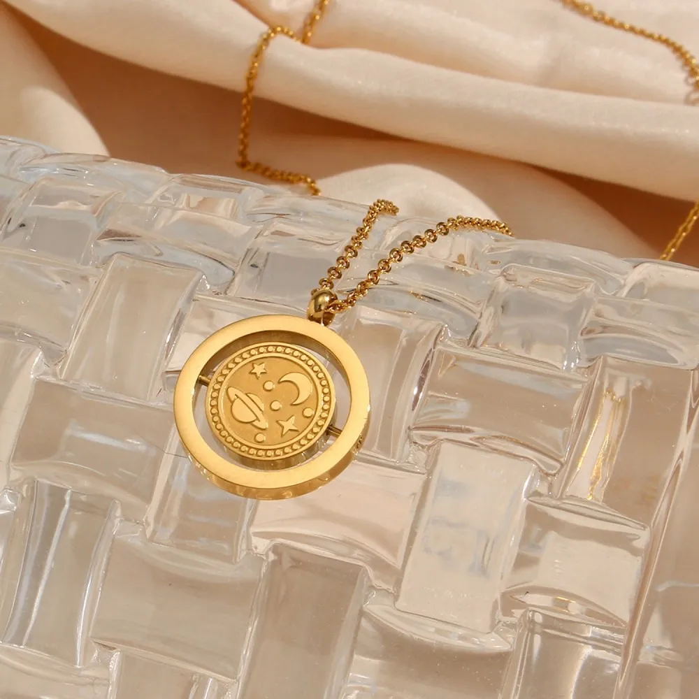 Collar Planets Oro
