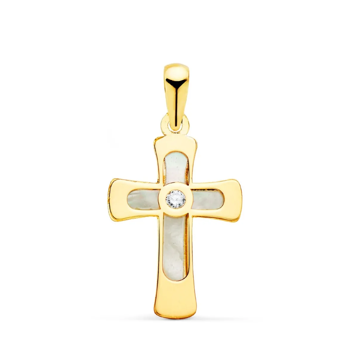 Cruz Oro Nácar