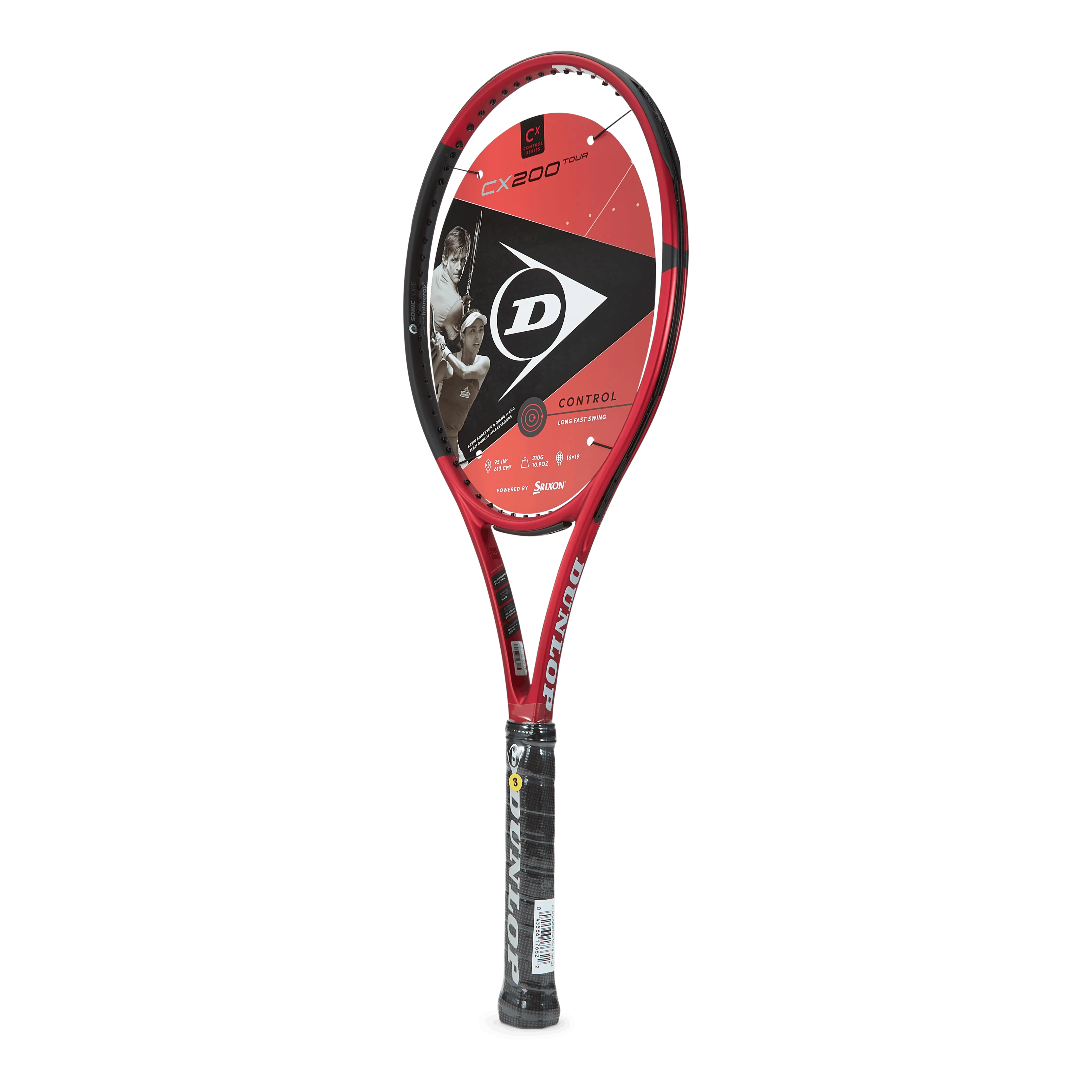 Dunlop Cx 200 Tour 16x19 Black/red