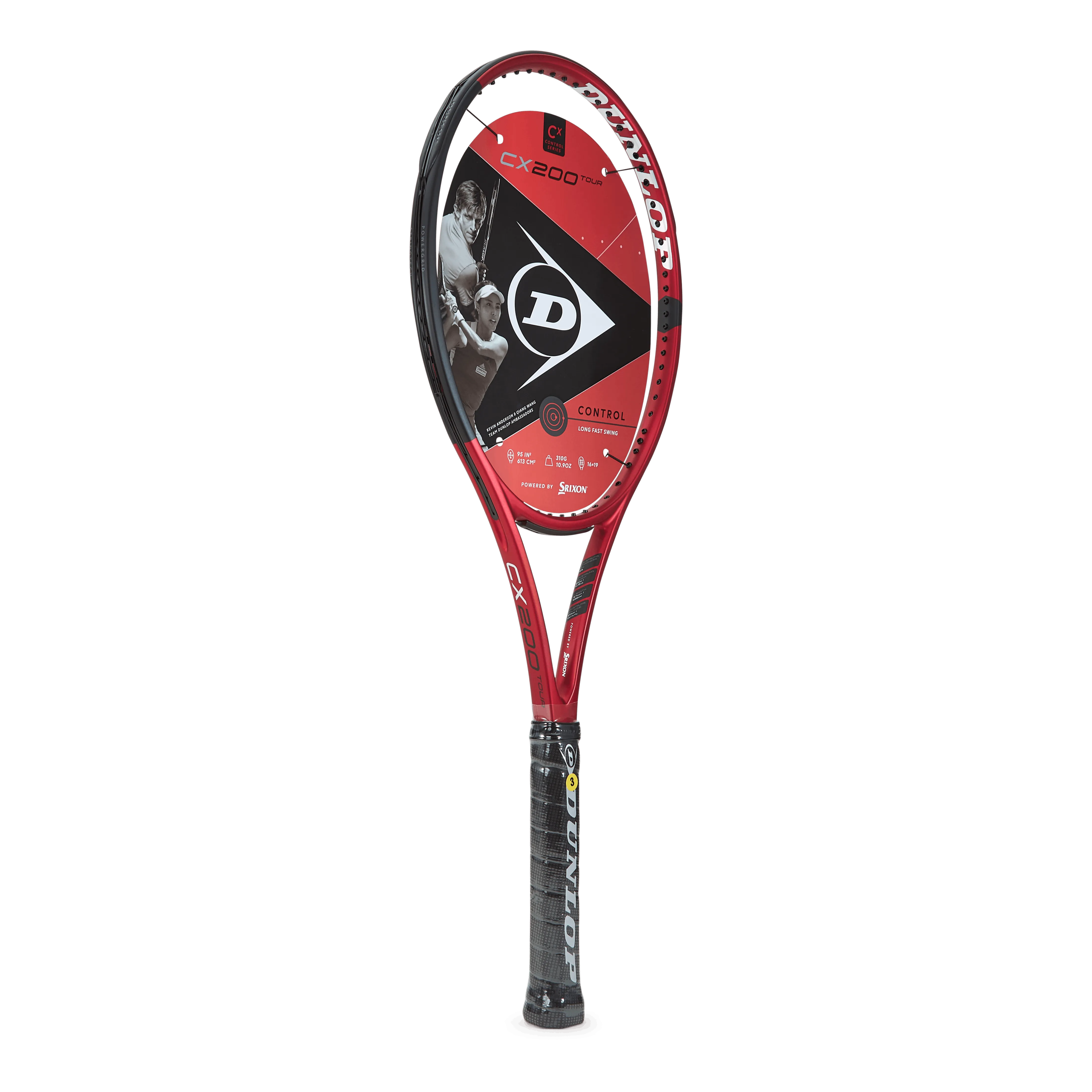 Dunlop Cx 200 Tour 16x19 Black/red