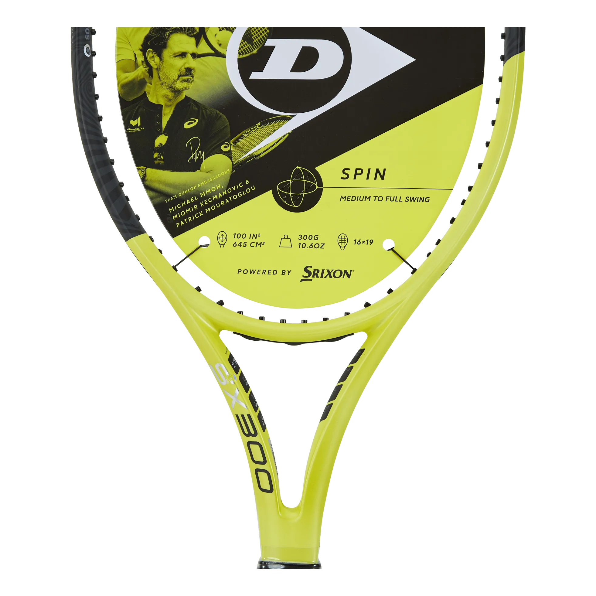 Dunlop Sx 300 Black/yellow