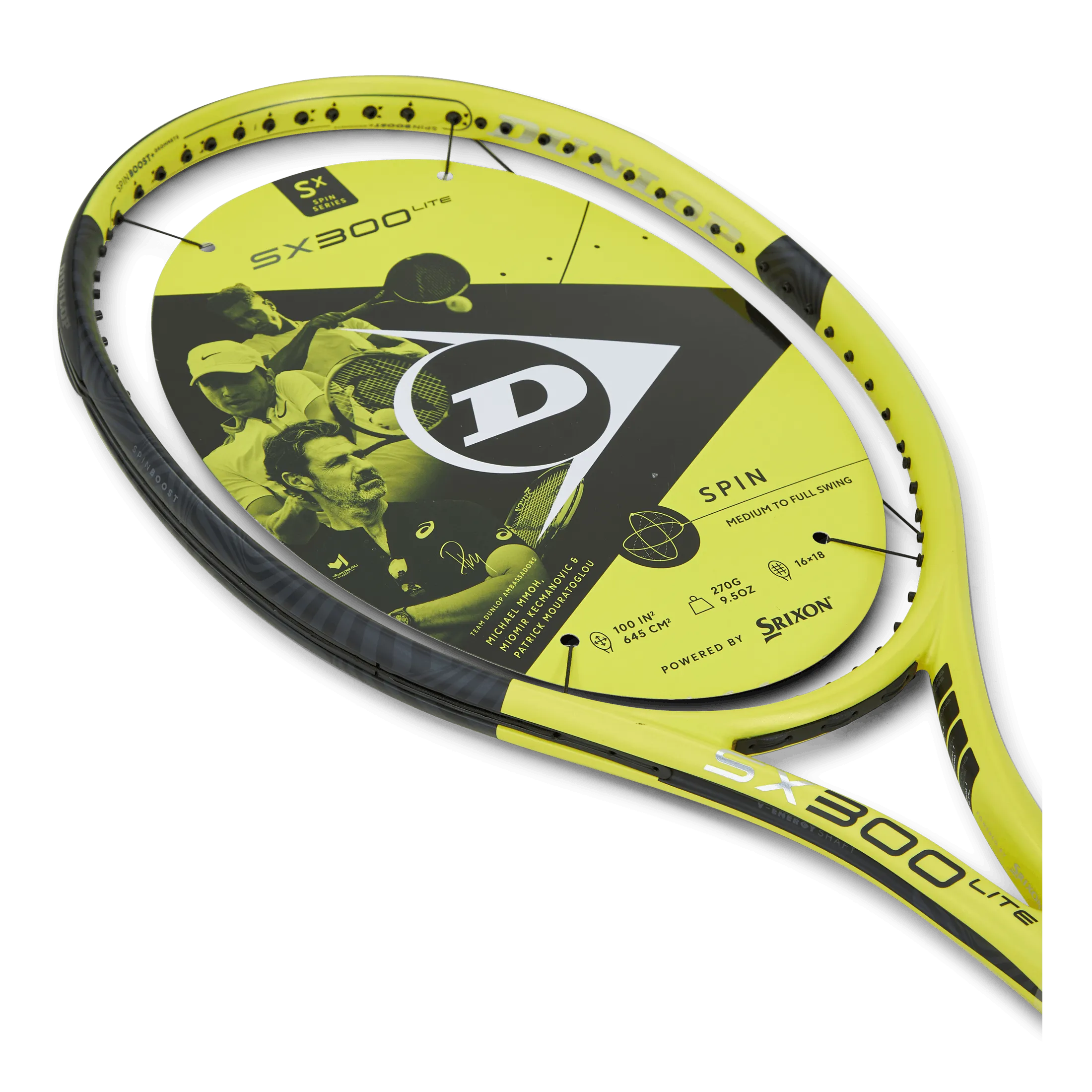 Dunlop Sx 300 Lite Black/yellow