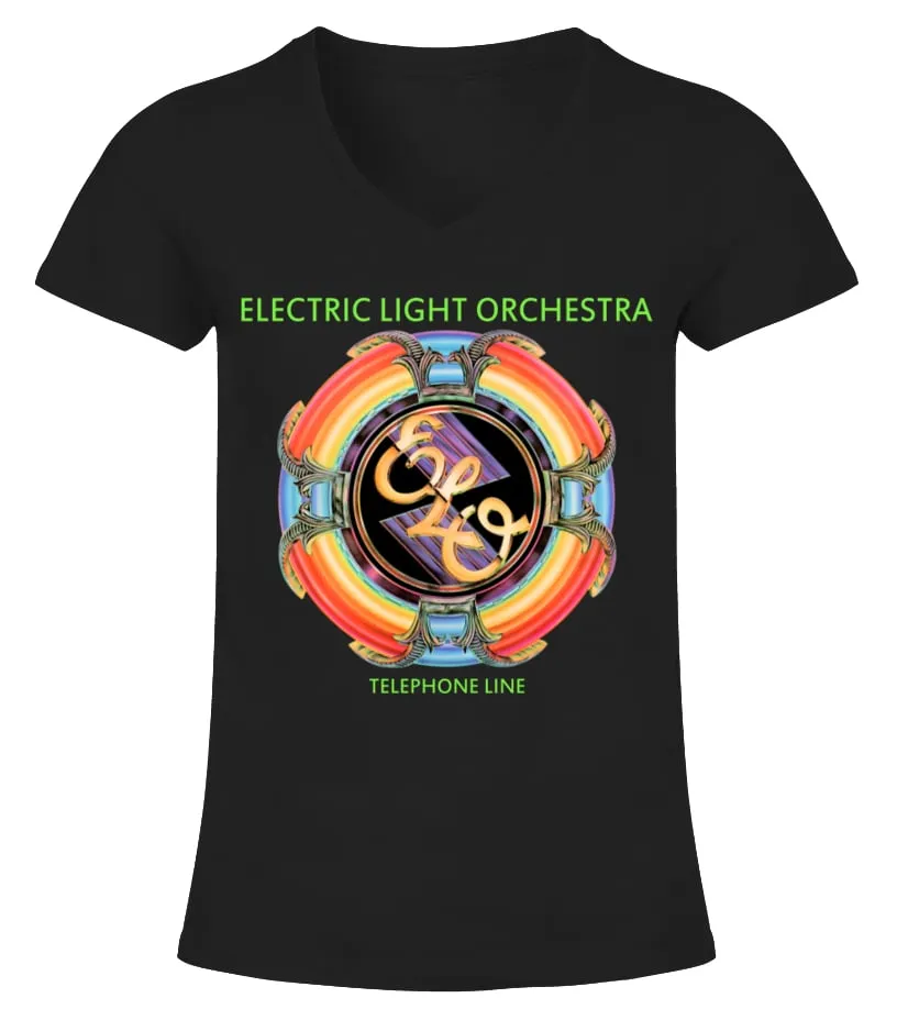 Electric Light Orchestra BK (5) Camiseta cuello pico Mujer