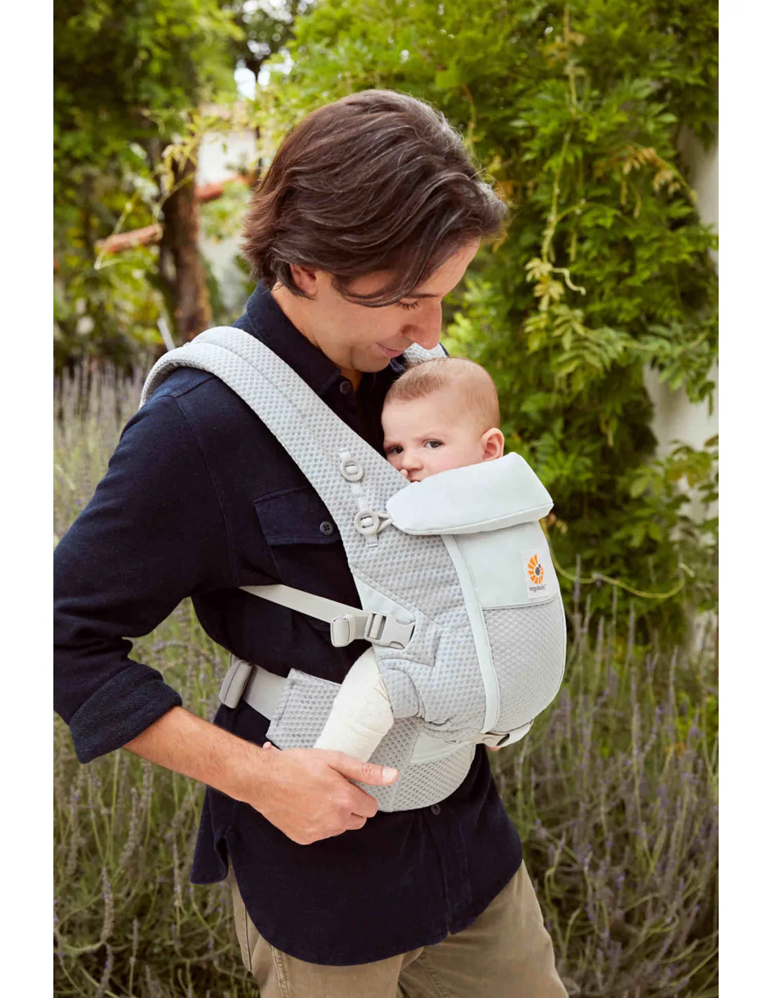 Ergobaby Mochila portabebé Ergobaby Adapt Soft Flex Mesh gris perla
