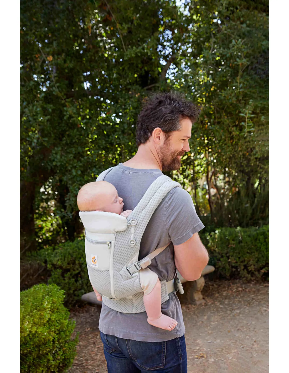 Ergobaby Mochila portabebé Ergobaby Adapt Soft Flex Mesh gris perla