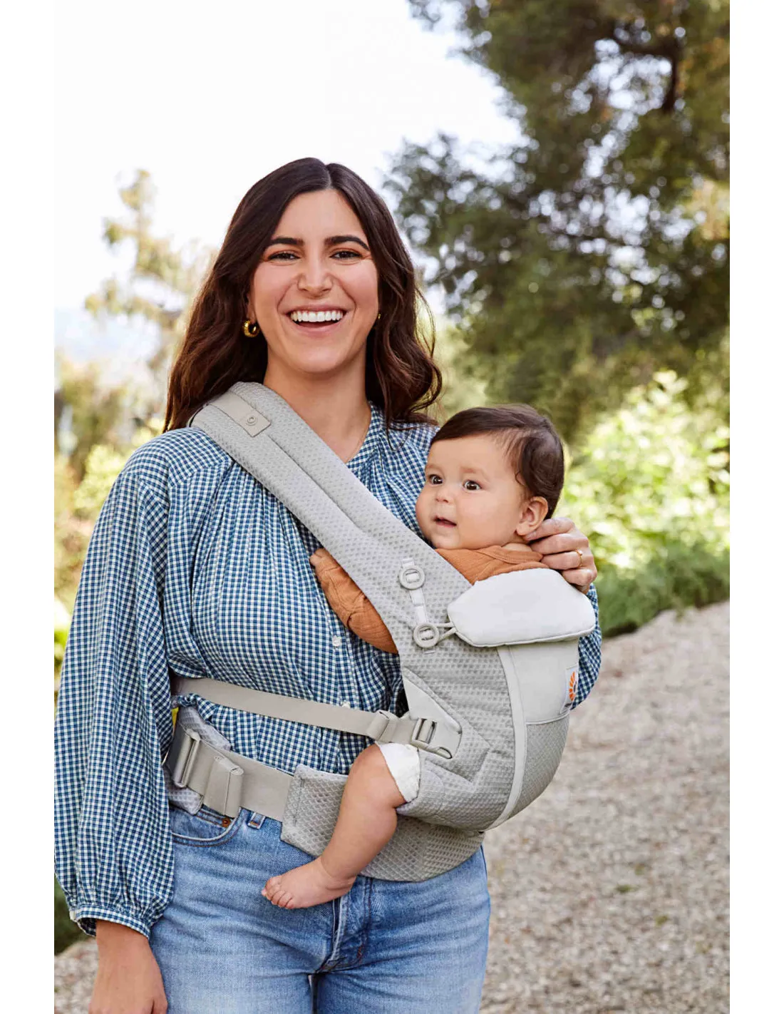 Ergobaby Mochila portabebé Ergobaby Adapt Soft Flex Mesh gris perla
