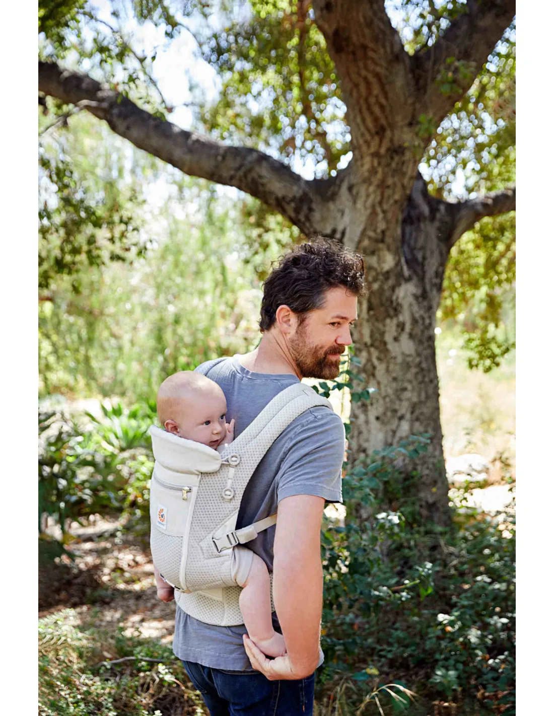 Ergobaby Mochila portabebé Ergobaby Adapt Soft Flex Mesh gris perla