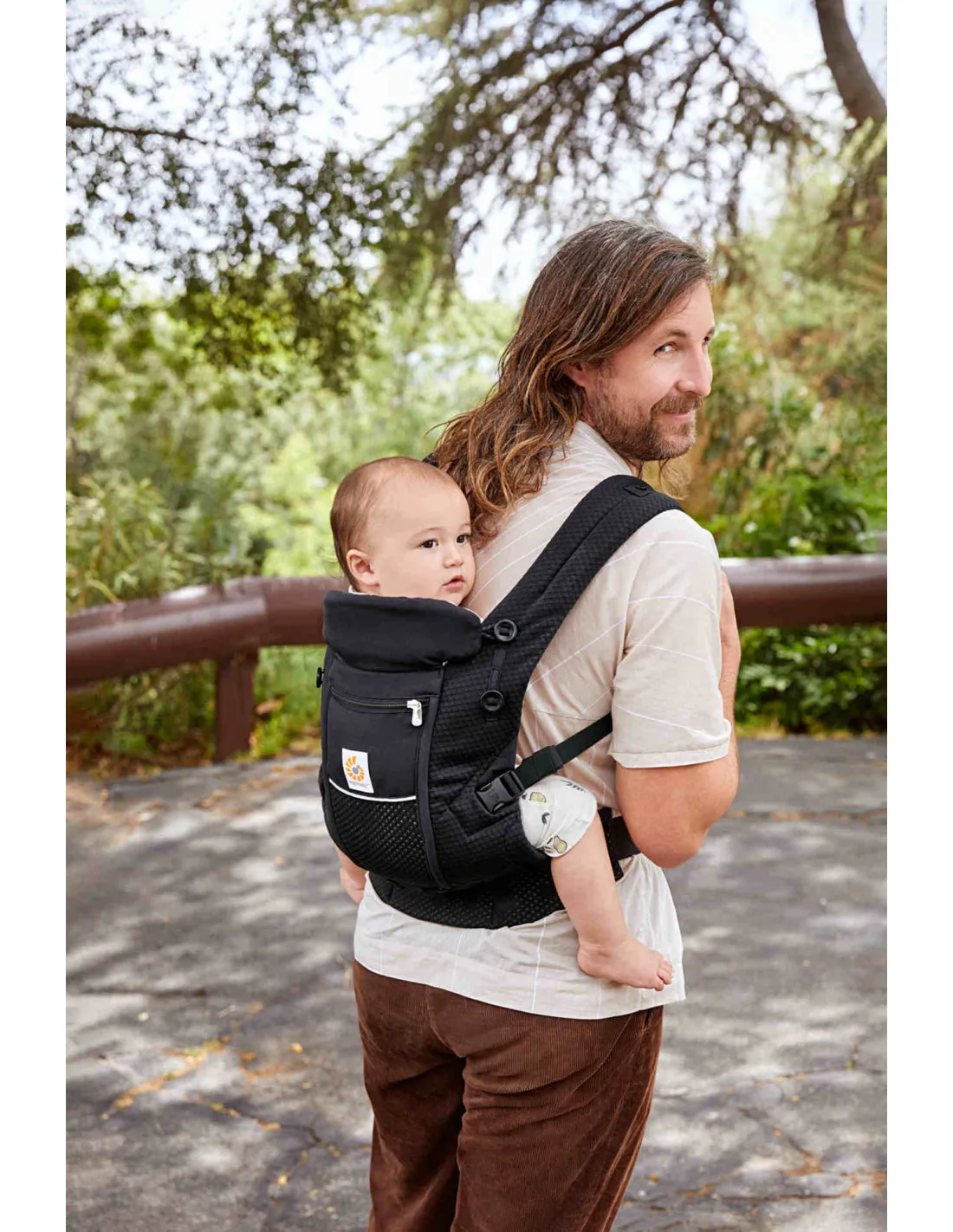Ergobaby Mochila portabebé Ergobaby Adapt Soft Flex Mesh negro