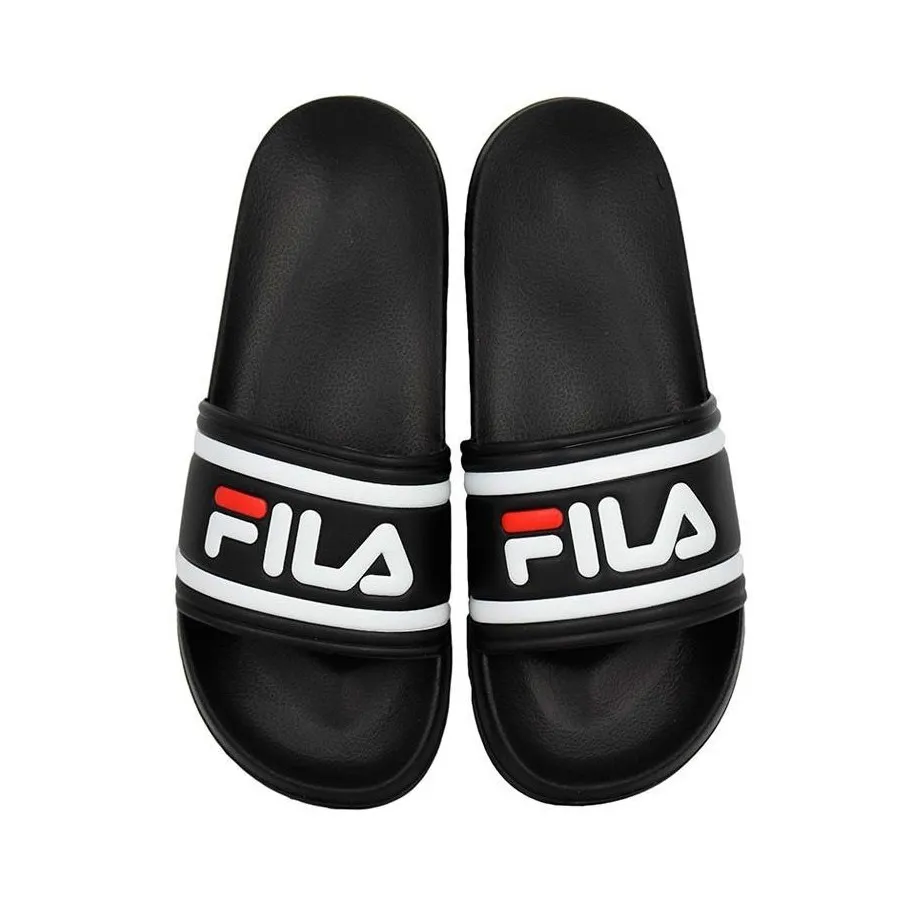 Fila Chanclas Morro Bay H1 Negras Hombre