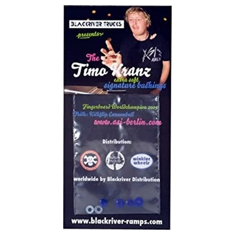 Finger Skate Black River Bushings