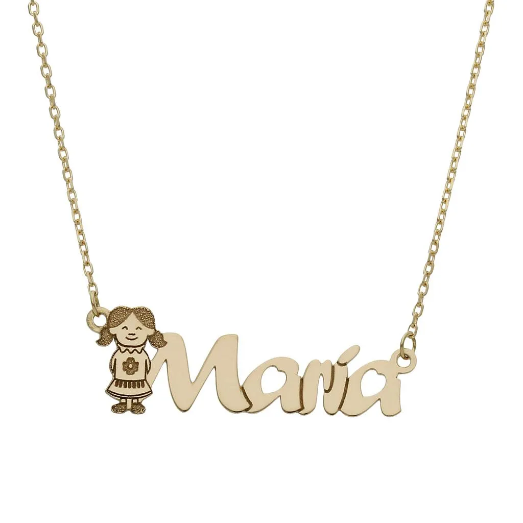 Gargantilla Oro Personalizada