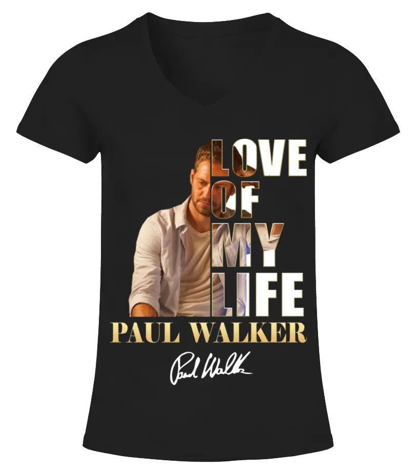 GIRL WHO LOVES CLAY WALKER Camiseta cuello pico Mujer