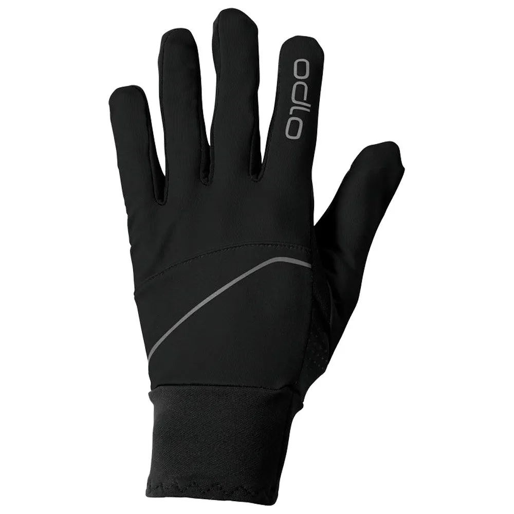 Guante Nórdico Odlo Intensity Safety Light Gloves Full Finger Black