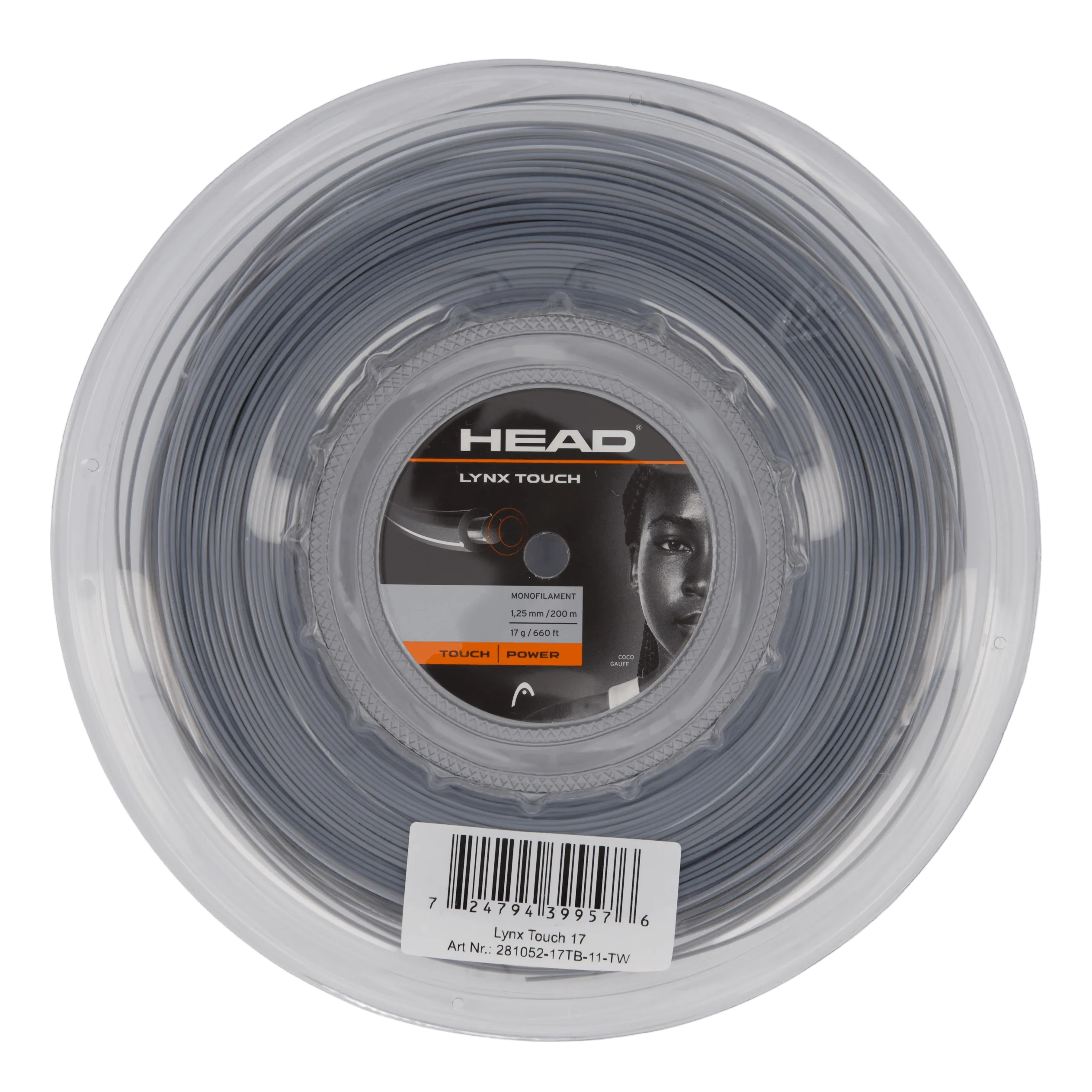Head Lynx Touch Reel Grey