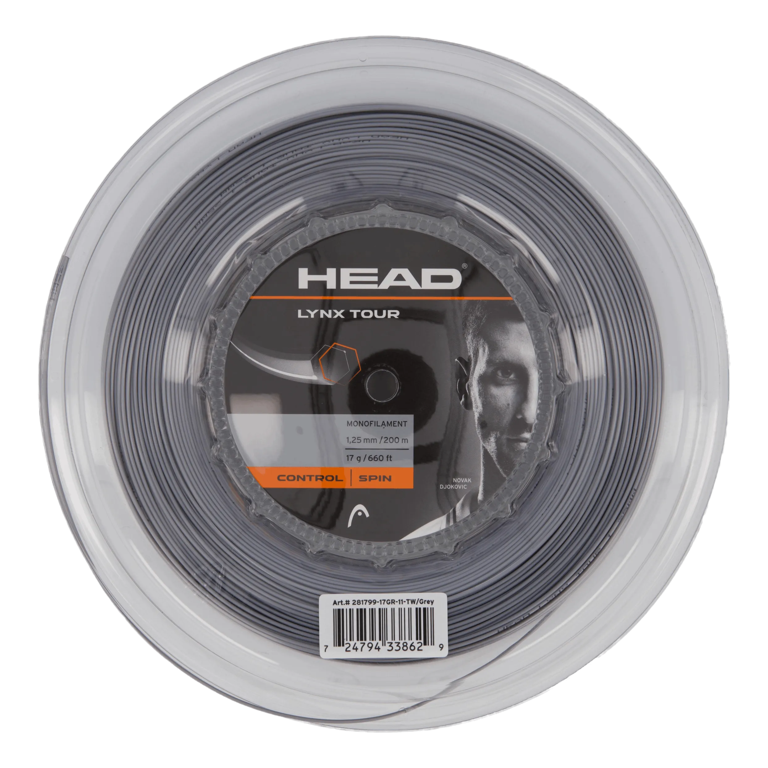 Head Lynx Tour Reel Grey