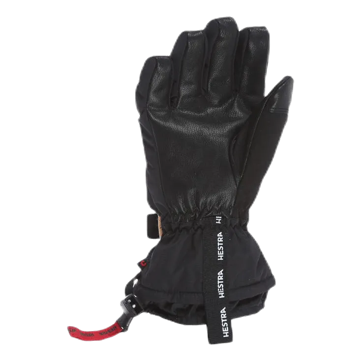 HESTRA ALL MOUNTAIN CZONE JUNIOR.  5 FINGER BLACK