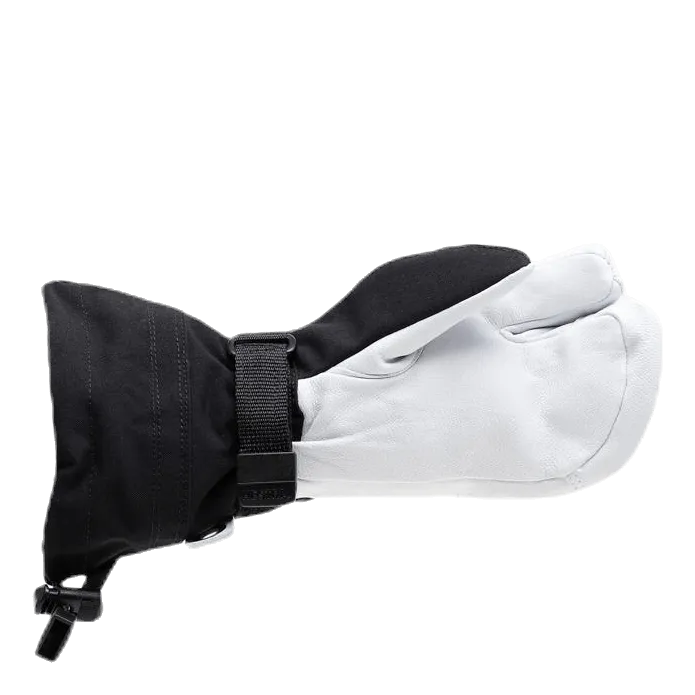 HESTRA ARMY LEATHER HELI SKI 3FINGER JUNIOR BLACK