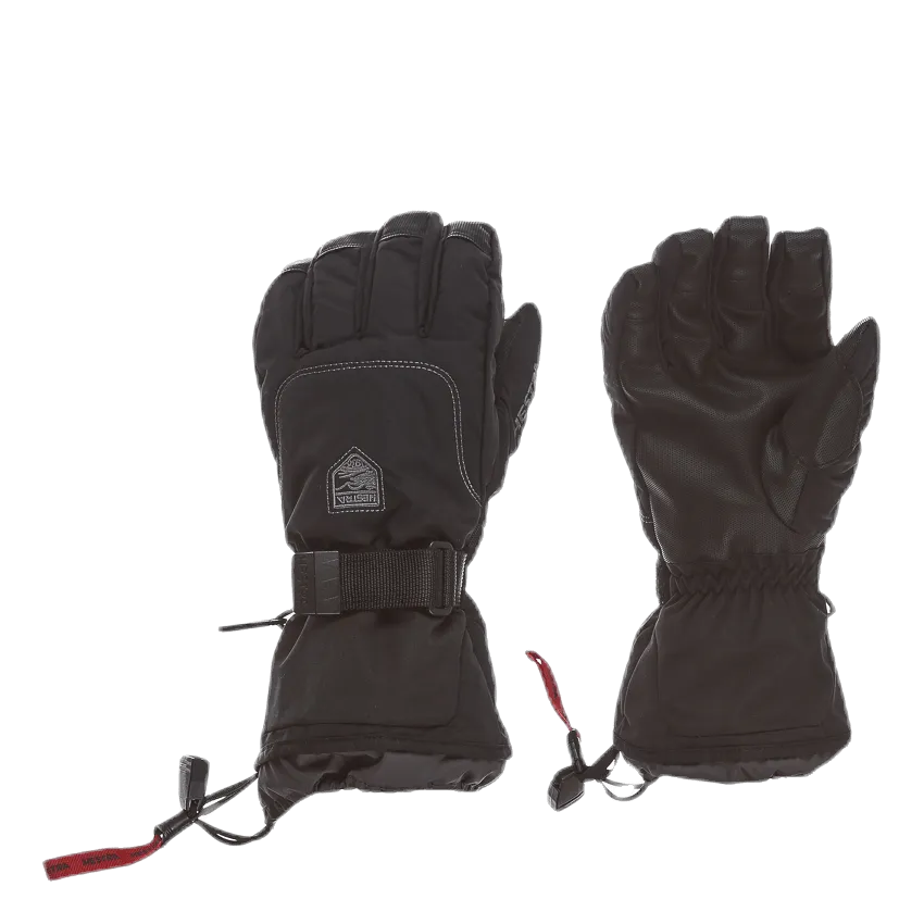 Hestra Gauntlet Sr 5 Finger Black