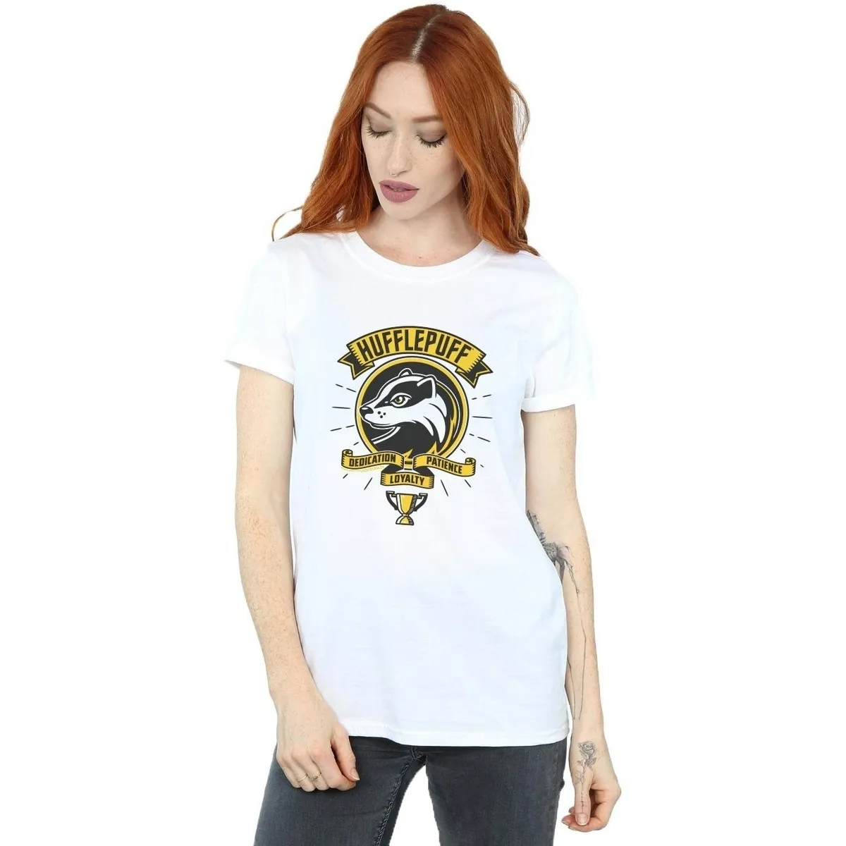 Hufflepuff Toon Crest