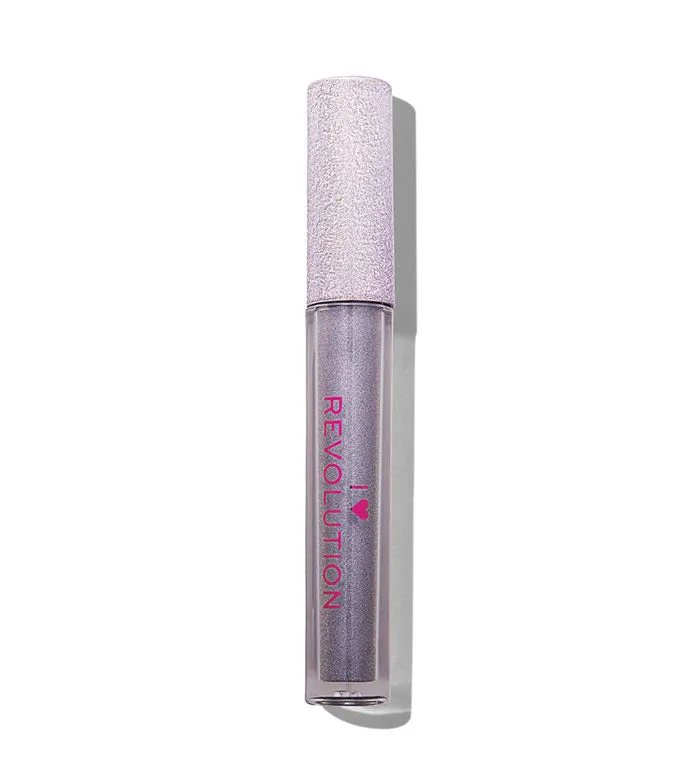 I HEART REVOLUTION  LABIAL LíQUIDO METALLIC UNICORN  MAJESTIC