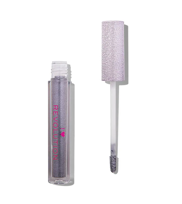 I HEART REVOLUTION  LABIAL LíQUIDO METALLIC UNICORN  MAJESTIC