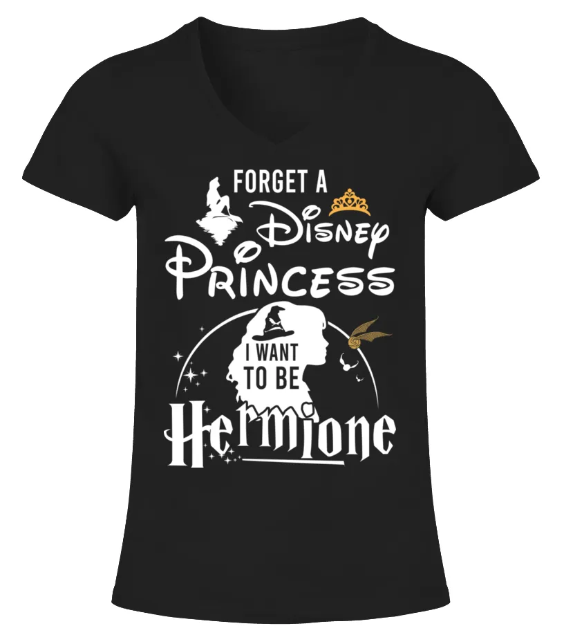 I Want To Be Hermione Camiseta cuello pico Mujer
