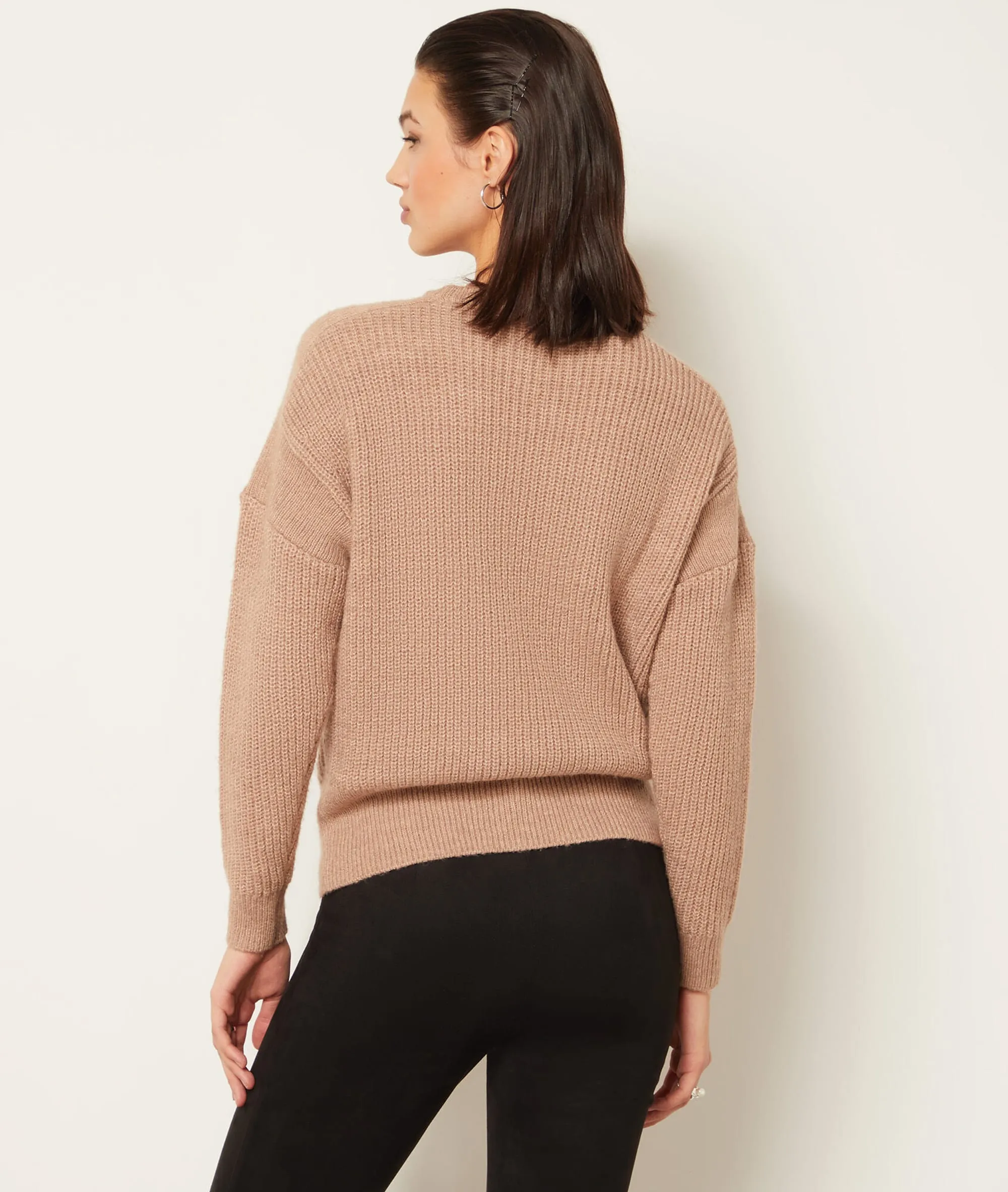 JERSEY DE PUNTO ASTRID BEIGE  ETAM