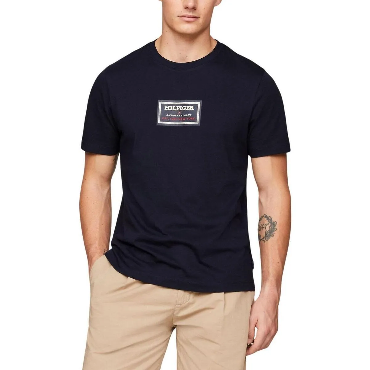 LABEL HD PRINT TEE