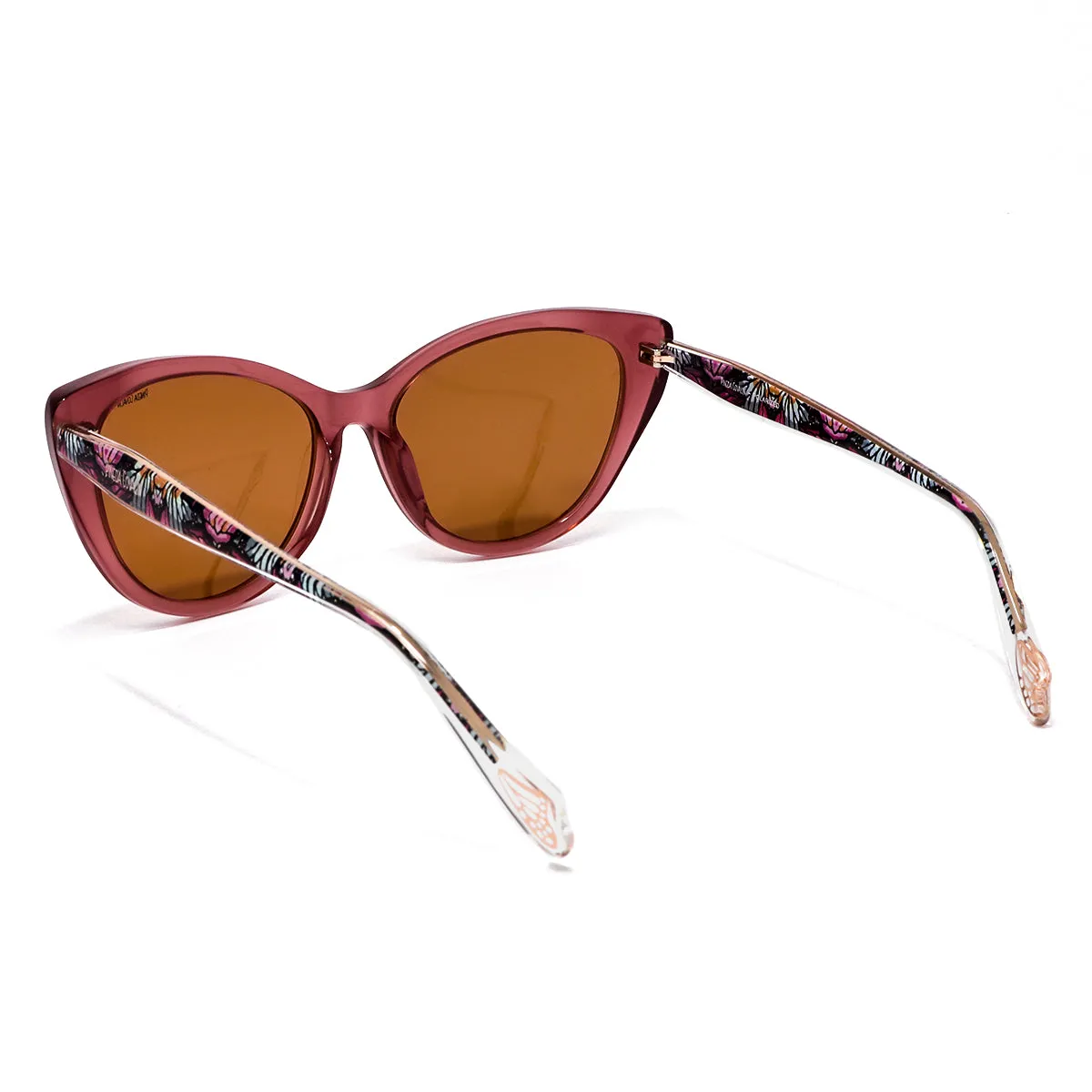 Lentes de Sol Cat Eye Rosa Mariposa Monarca