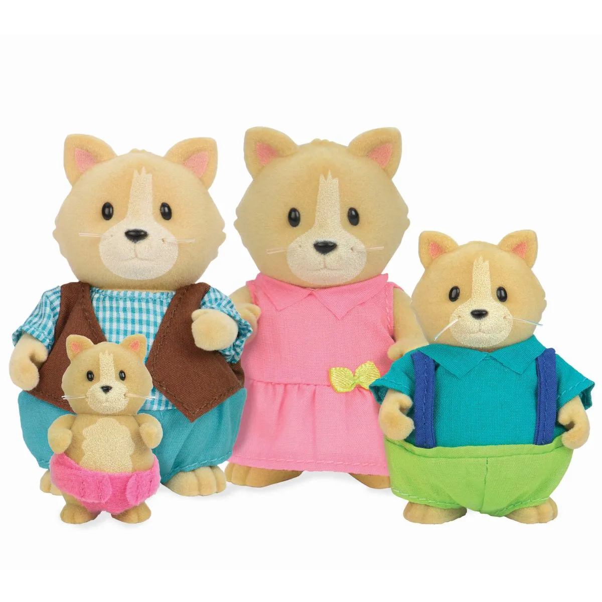Li'l  woodzeez cat family