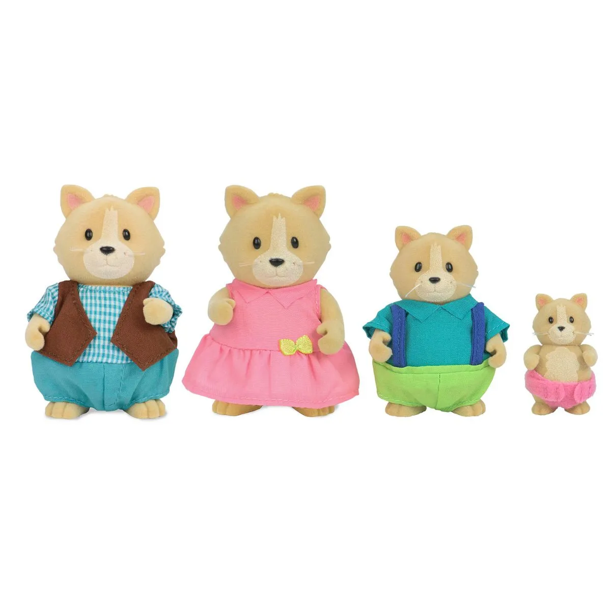 Li'l  woodzeez cat family