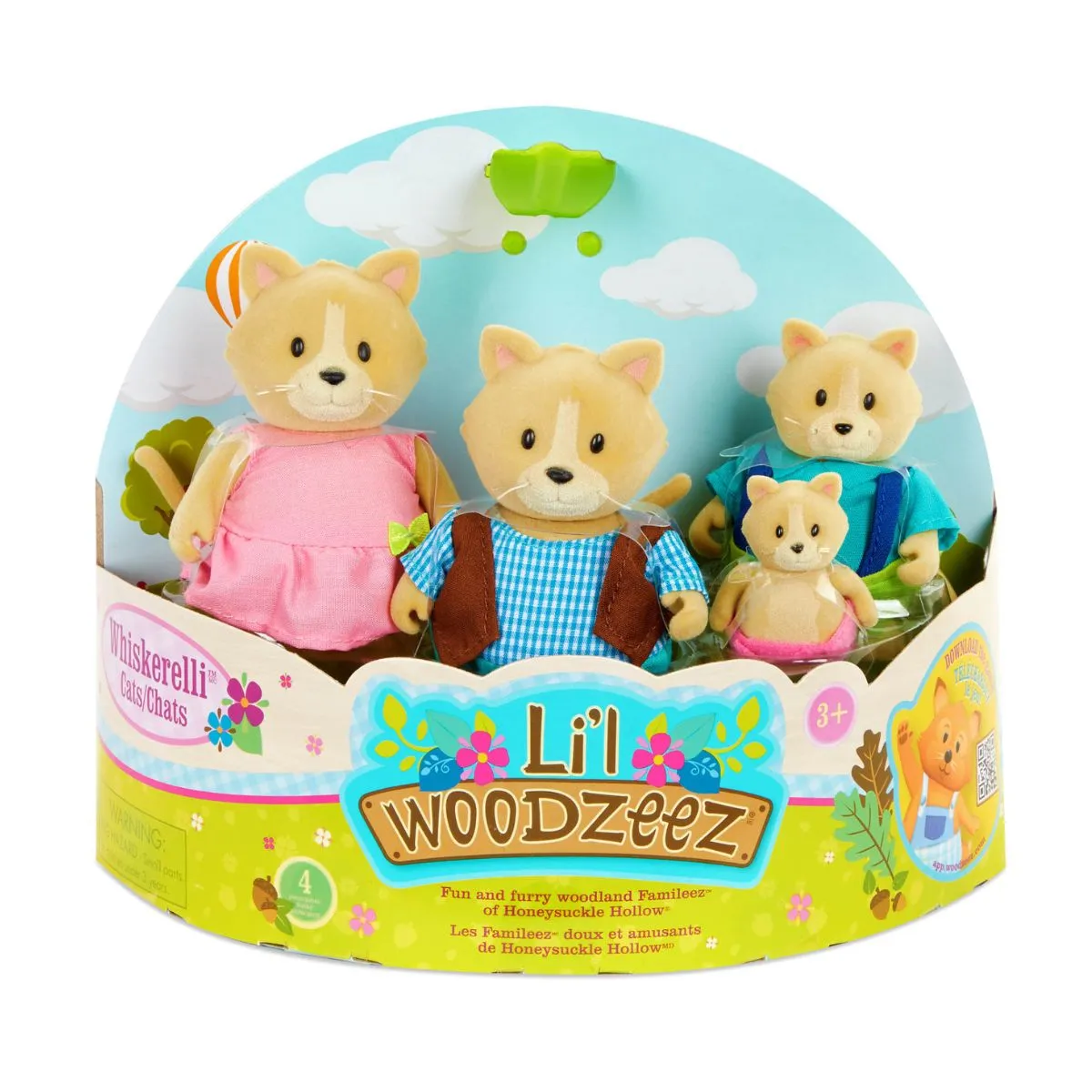 Li'l  woodzeez cat family