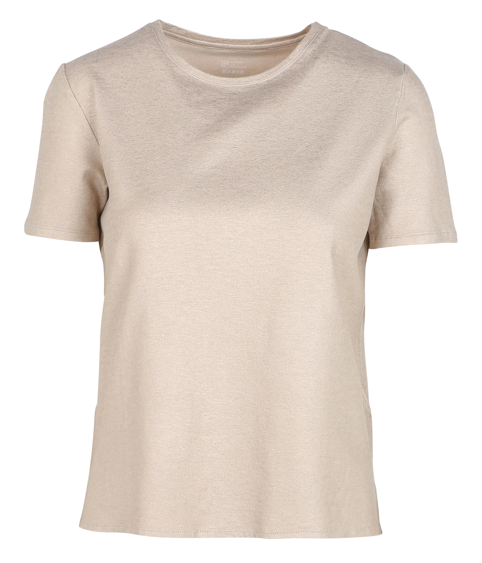 MAJESTIC FILATURES Camiseta con cuello redondo en blanco