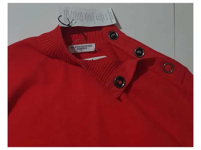 Majestic Prendas de punto Roja 