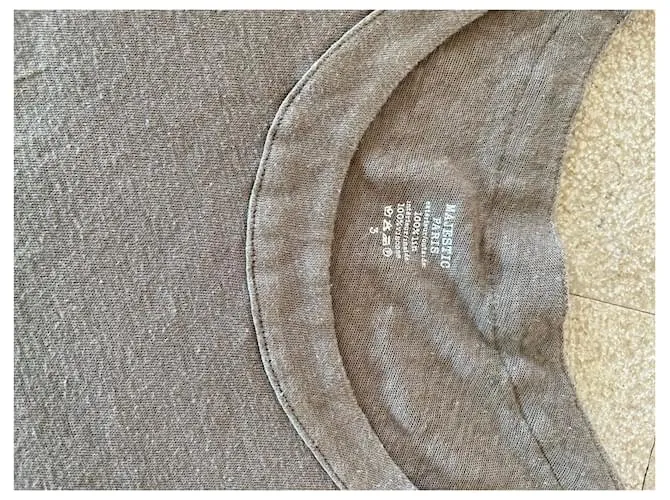 Majestic Vestidos Beige Gris pardo 