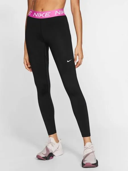 malla nike negro/rosa mujer