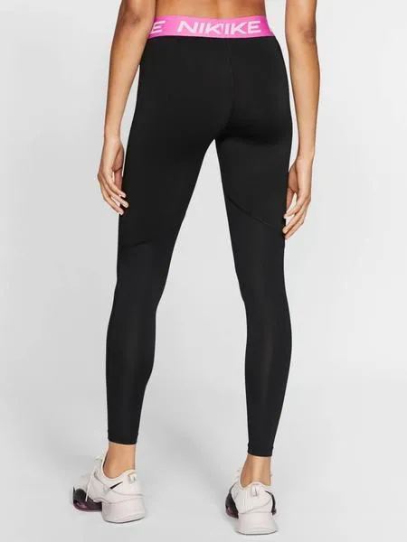 malla nike negro/rosa mujer