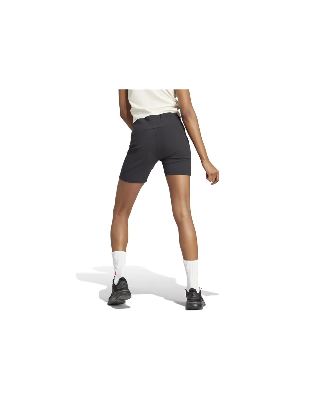 Mallas adidas Lng Rib Biker Mujer Negro