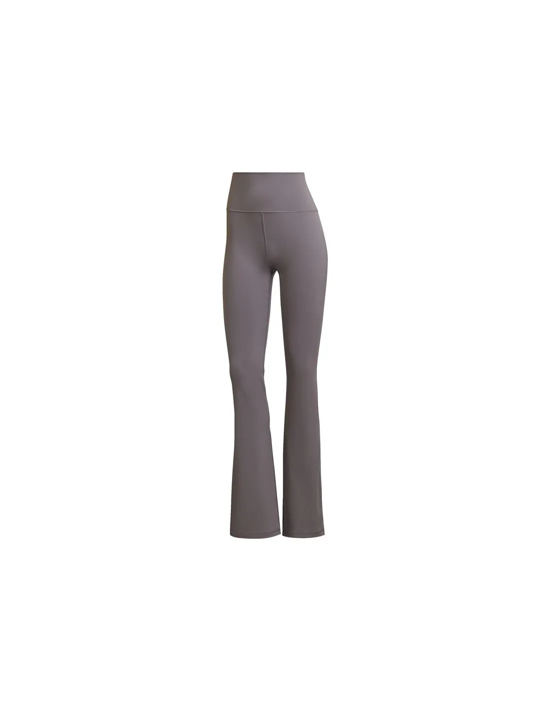 Mallas adidas Yoga y Pilates Studio Flared Gris Mujer