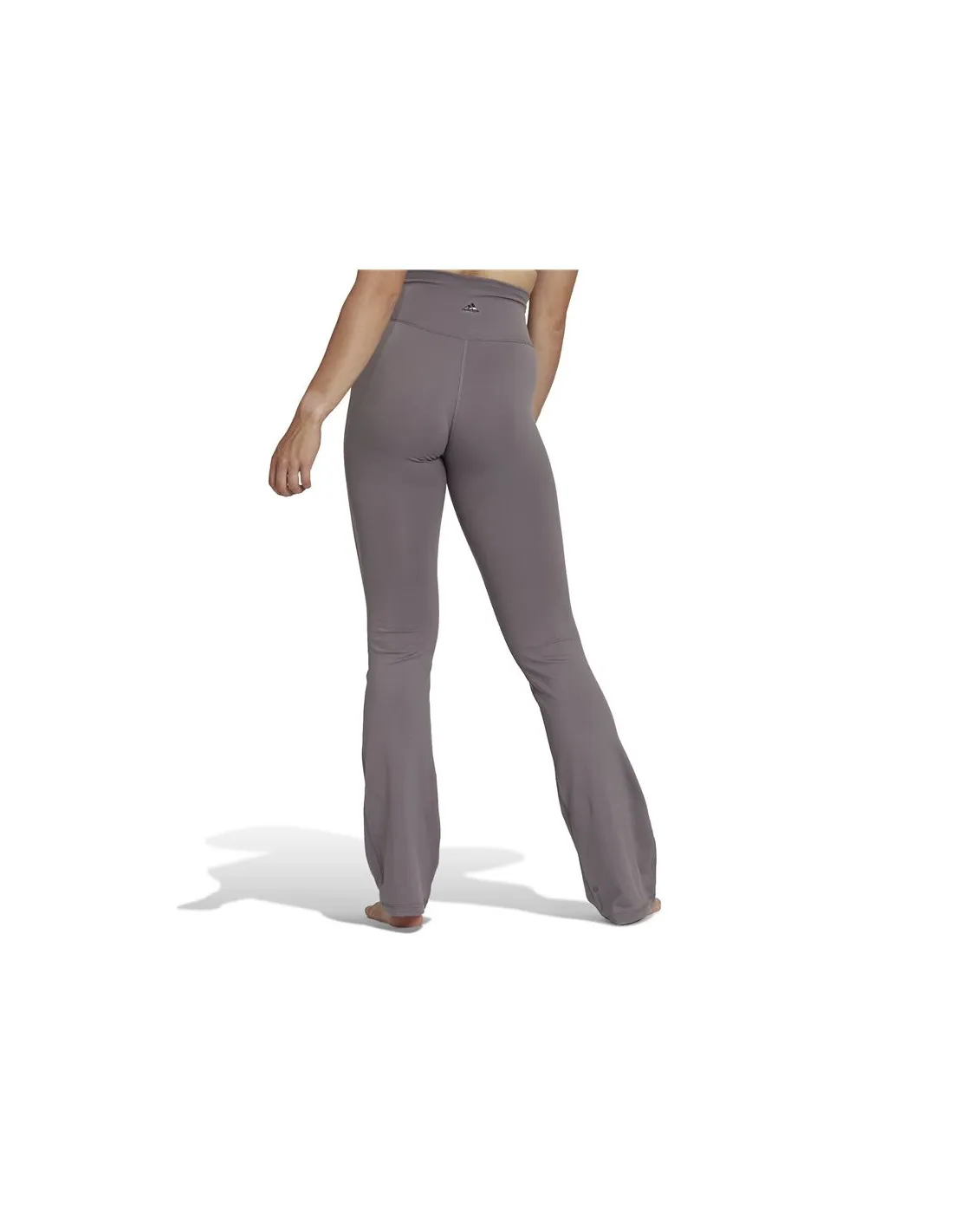 Mallas adidas Yoga y Pilates Studio Flared Gris Mujer